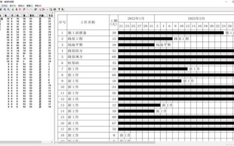 別再手繪橫道圖了！快試一試新出的橫道圖軟件，精準(zhǔn)把控施工進(jìn)度