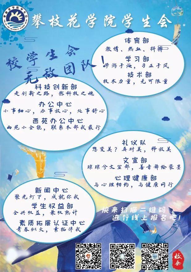 校級組織招新 -- 我的未來，缺了一個你~