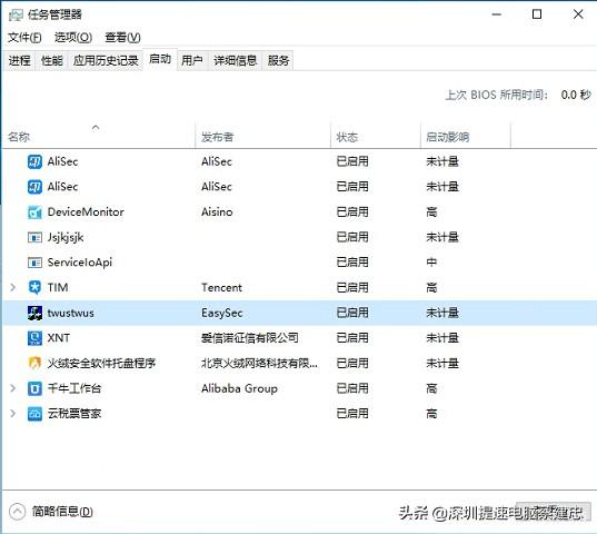 Win10頻彈twustwus錯誤，航天信息Aisino惹禍