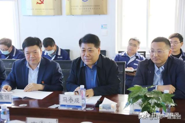 束水龍調研一建公司項目管理工作（束水龍任甘肅建投總經理）