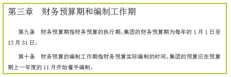 集團(tuán)財(cái)務(wù)預(yù)算管理制度（完整版）（集團(tuán)公司預(yù)算管理制度）