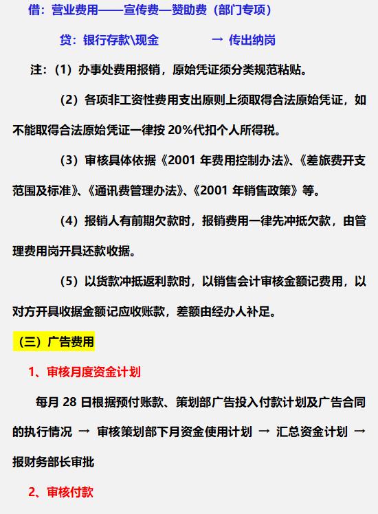 財(cái)務(wù)總監(jiān)：這才是財(cái)務(wù)部各崗位的詳細(xì)工作流程，內(nèi)容清晰明了（財(cái)務(wù)總監(jiān)工作流程圖文檔）