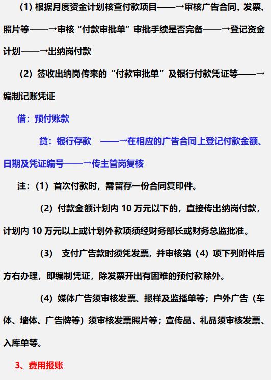 財(cái)務(wù)總監(jiān)：這才是財(cái)務(wù)部各崗位的詳細(xì)工作流程，內(nèi)容清晰明了（財(cái)務(wù)總監(jiān)工作流程圖文檔）