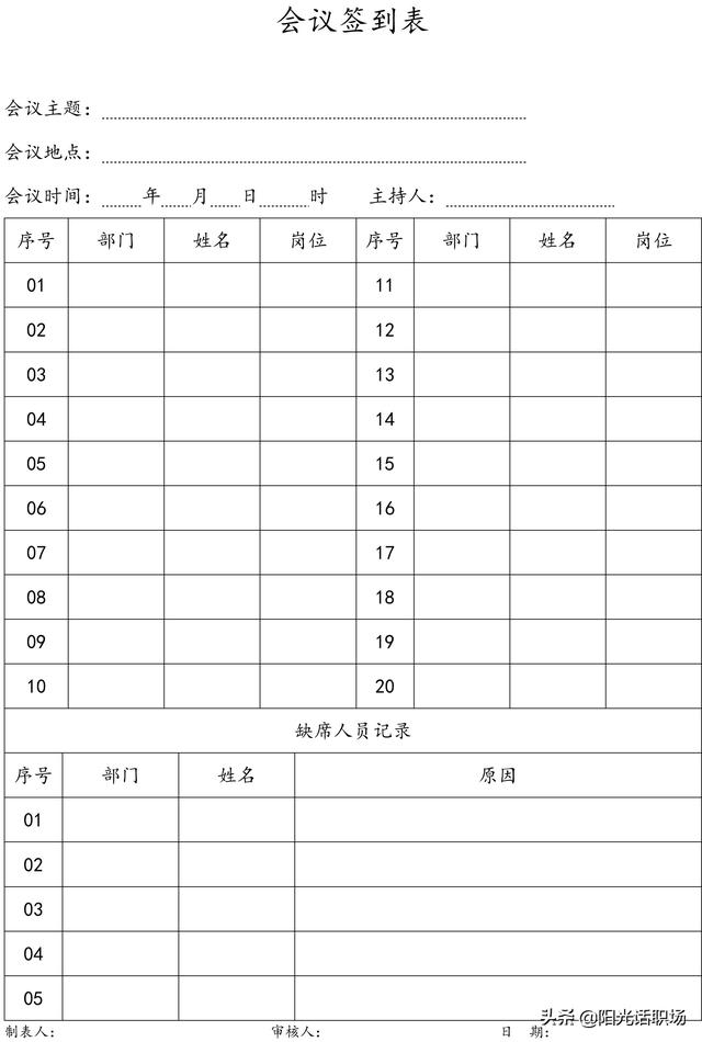 資深行政部總監(jiān)教你做會議管理：如何組織管理一場高效的會議？
