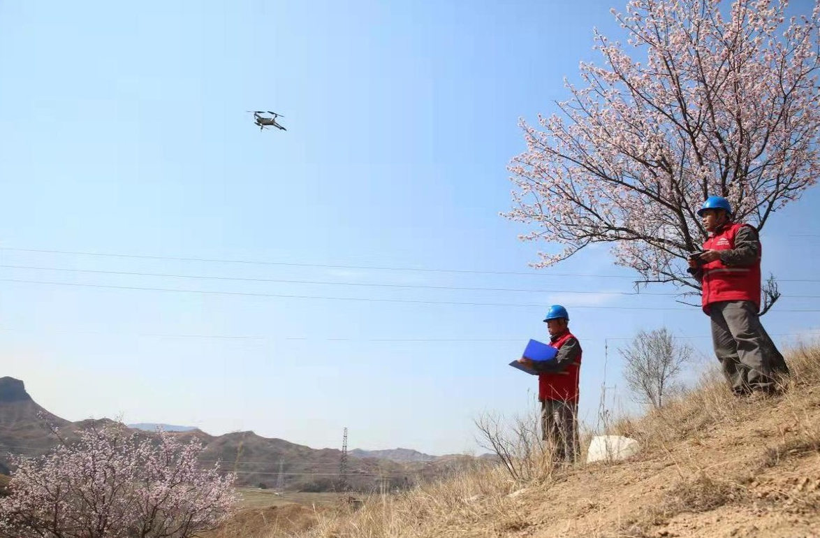 河北唐縣：“無人機”智能巡檢為春檢賦能